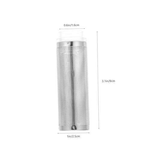 Stainless Steel Aquarium Guard Cover Large Fish Tank Intake Strainer Protector Easy to Clean Mesh Guard for Shrimp Tank Safe Rounded Edges Simple Installation for Aquariums and