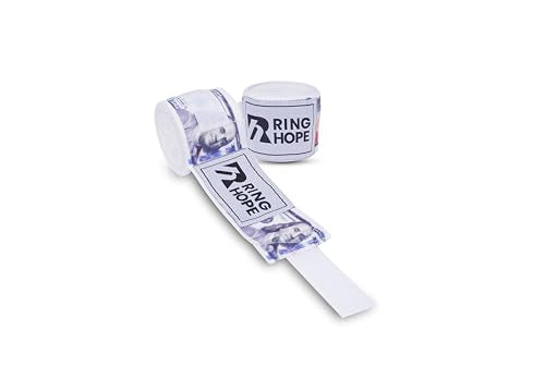 RingHope 180-Inch Boxing Hand Wraps – Money Dollar Print – Wrist & Knuckle Support for Boxing, MMA, Muay Thai & Kickboxing – Breathable Semi-Elastic Wraps
