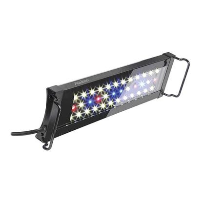 Aqueon LED OptiBright Fish Tank Aquarium Light Fixture, 12-18 Inch - size: 12-18 Inch