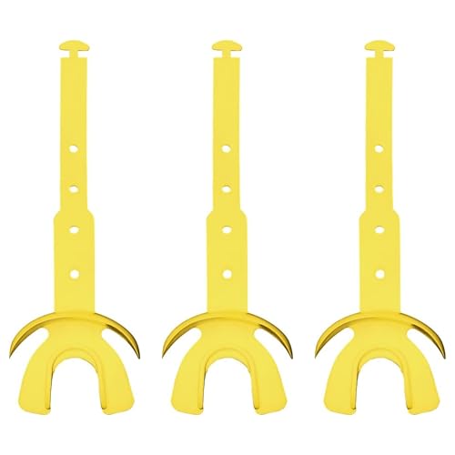 Vettex Doubleguard Mouthguard with Lip Protection - color: Yellow, size: Pack of 3