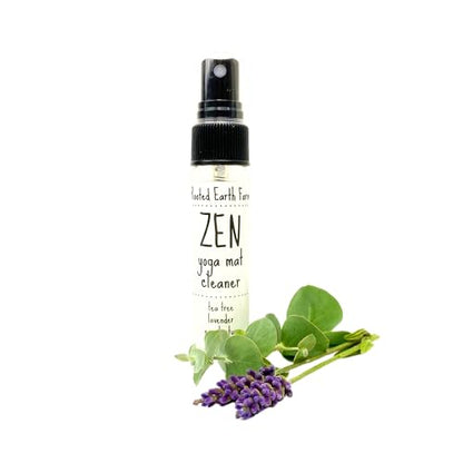 Zen Yoga Mat Spray - 1 fl oz - Lavender Pilates Mat Cleaner - Room and Body Mist