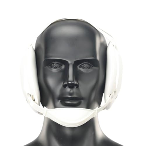 Wrestling Headgear with American Bald Eagle Decals - color: White, size: Adult