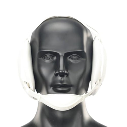 Wrestling Headgear with American Bald Eagle Decals - color: White, size: Adult