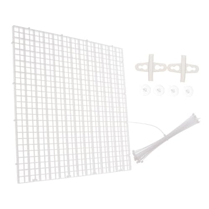 ibasenice 1set Aquarium Grid Divider Fish Tank Isolation Panel for Fish Survival Cups for Breeding and Aquariums