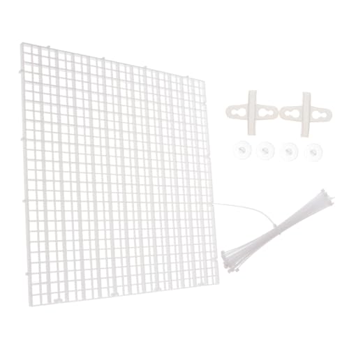 ibasenice 1set Aquarium Grid Divider Fish Tank Isolation Panel for Fish Survival Cups for Breeding and Aquariums