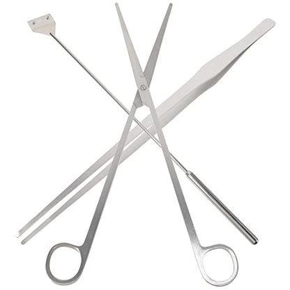 BESTonZON Aquarium Cleaning Set Quick Algae for Fish Tank Grass Trimmers for Aquariums
