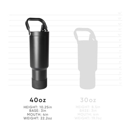 Simple Modern Tumbler with Handle, Water Jug | 40oz | Gray - color: -Ice Gray, size: 40 Ounces