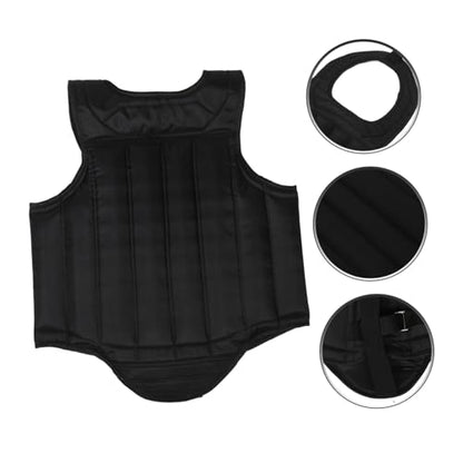 Portable Chest Protector for Boxing Training, Lightweight Dark Guard