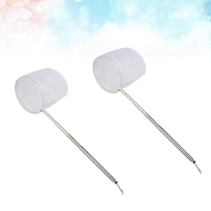 Toddmomy 2pcs Mini Aquarium Shrimp Fishing Net Set, Manual Adjustable Fish Tank Fishing Scoop Fine Mesh for Aquarium Cleaning and Shrimp Catching