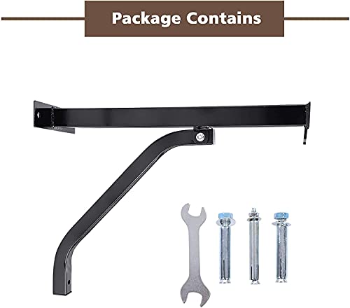 Heavy Bag Stand Punch Bag Bracket,Heavy Duty Standard Wall Bracket Steel Mount Hanger Wall Mount Hanging Punching Bag Stand Punch Bag Holder Boxing Frame Punching Bag Stand Hanger for Home Gym Fitness