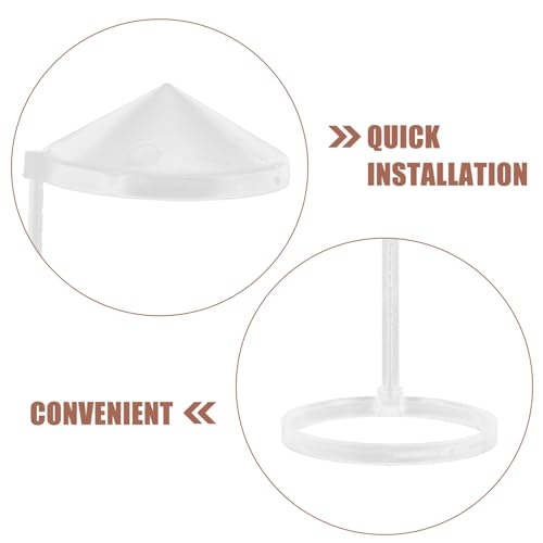 5pcs Plastic Humidifier Cover Humidifier Splash Guard Splash Guards for Fish Tank