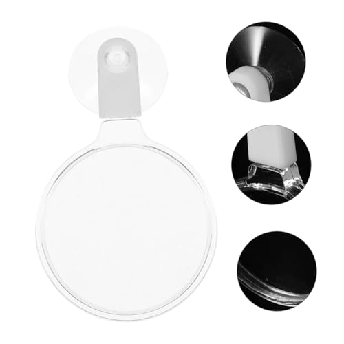 4pcs Acrylic Glass with Cup for Fish Tank Viewing High-Definition Observation Tool for Betta Fish -Landscapes Spiders and Animals User-Friendly Design for Seniors