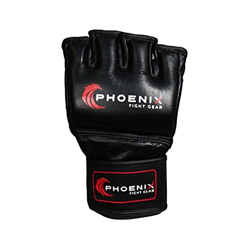Flight MMA Fight Gloves - color: Black, size: Medium