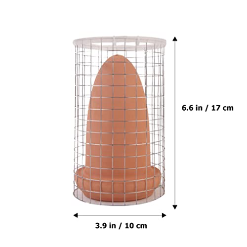 Fish Fish Breeding Cone Spawning Slates Ceramic Discus Angel Reeding Cones Cave Bucket with Isolate Net for Aquarium Landscape Tank Breeding Cage