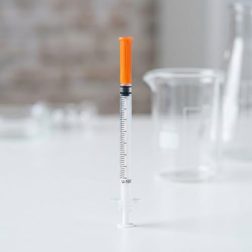 Pack of 40 1ml 31G x 5/16 Inch (0.25mm x 8mm) , U-100 Lab Tools, Individual Wrapped - color: 40PCS-31G5/16