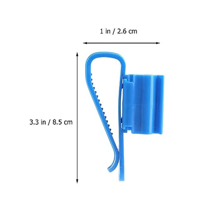 balacoo 10pcs Aquarium Water Tube Clip Multi-function Fixing Clamp for Fish Tank Hose Easy Installation Water Hose Holder Space-saving Design for Aquarium Setup