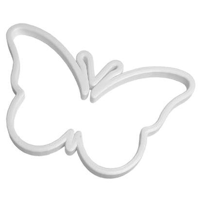 Fish Feeding Portals for Betta & Aquariums | Floating Food Rings & Breathing Windows (Bow Shape) (White)