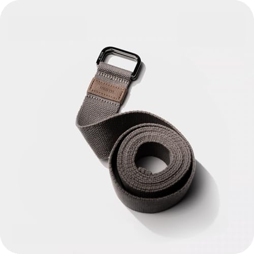 WeGym Yoga Strap for Stretching, Pilates and Mobility, Adjustable Length | Adjustable length, home stretching, Pilates, yoga and mobility workouts - color: Grey