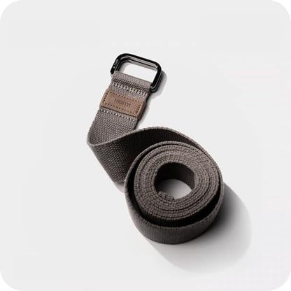 WeGym Yoga Strap for Stretching, Pilates and Mobility, Adjustable Length | Adjustable length, home stretching, Pilates, yoga and mobility workouts - color: Grey