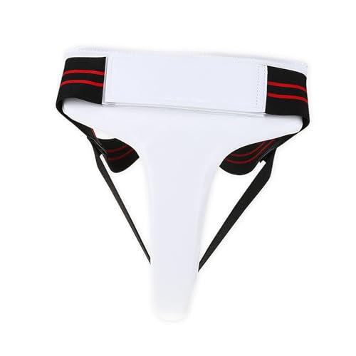 Dioche Protective Cup Womens Taekwondo Groin Guard - Ergonomic Design Boxing Karate Protector for Optimal Coverage - Durable PU Leather - Size L - size: Small