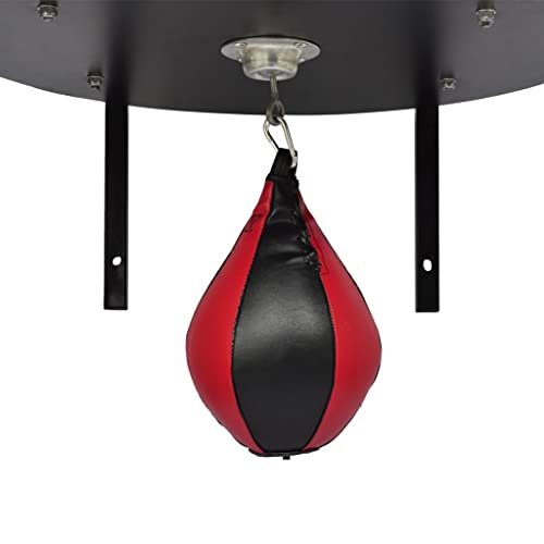Speed Bag Platform Set with Heavy Duty Wall Mount Bracket and 360 Degree Swivel for Boxing MMA Training Workout Punching Speedball Station