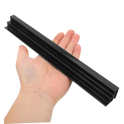 COLLBATH Edge Protector for Fish Tanks Double Aquarium Trim Strip for Home and Commercial Use for Enhanced Aesthetics - size: 40.00X40.00X2.50CM