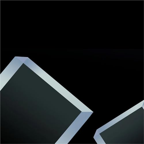 50 Pcs Rimless Aquarium Glass Cover Supports – Acrylic Bracket Clips for Fish Tank Lid(A2) - size: A2