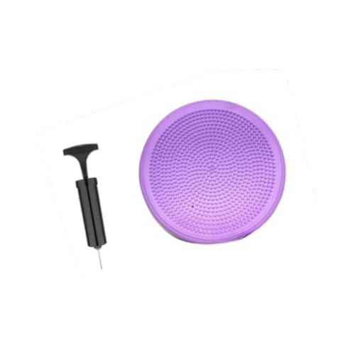 Colaxi Wobble Cushion Wiggle Pad Thickened PVC for Adults Inflated Flexible Seating for All Ages Balance Disc for Fitness