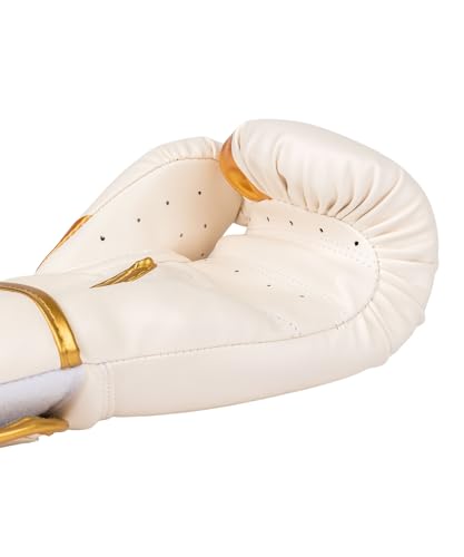 Venum Challenger Boxing Gloves - color: White/Gold, size: 14-Ounce, style: Challenger 2.5