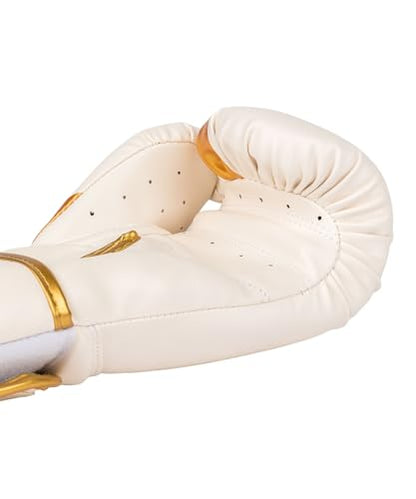 Venum Challenger Boxing Gloves - color: White/Gold, size: 12-Ounce, style: Challenger 2.5
