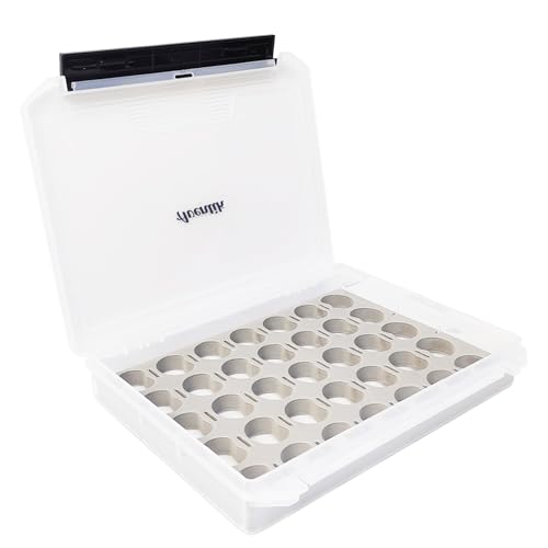 Aventik Fly Tyers Spool/Stash Box Essential Gear for Anglers Compact (1PACK)