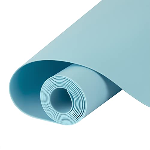Large Silicone Heat Resistant Mat 78.7” x 15.7”, Nonslip Silicone Mats for Kitchen Counter, Countertop Protector, Nonstick Waterproof Craft Mat Table Placemat, Cyan - color: Cyan, size: 78.7"L x 15.7"W