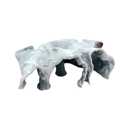 Aquarium Underground Tunnel Cave, Cave Fish Tank Decor, Fish Tank Decor Decoration, Breeding Shelter Decoration