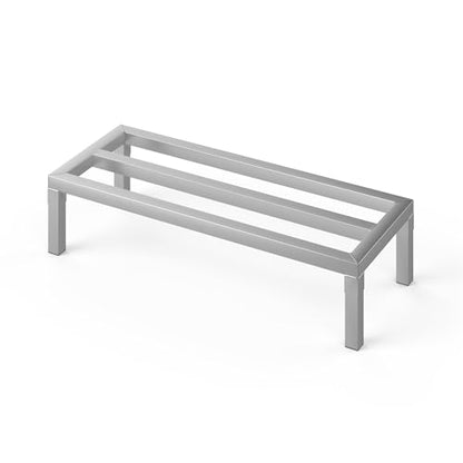 36" Long x 14" Wide | Height: 8" Off The Floor Aluminum Dunnage Rack | Storage in Restaurant, Kitchens and Garages and More! - size: 36" Long x 14" Wide | Height: 8" Off The Floor