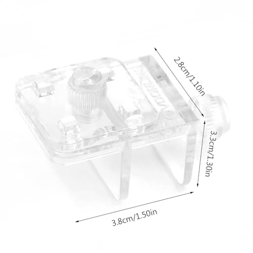 Aquarium Accessories Fish Tank Invisible Anti-Jumping Net Protective Anti-Escape Acrylic Replacement Clip Net