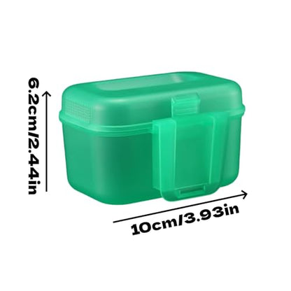 2Pcs Live Baits Container Reliable Portable Breathable Live Bait Bucket Worm Box Fishing Lure Holder for Fishing Activities and Outdoor Recreation