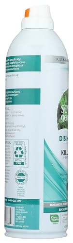Seventh Generation Disinfecting Spray, Eucalyptus and Thyme, Disinfectant Made from Essential Oil, 13.9 Oz