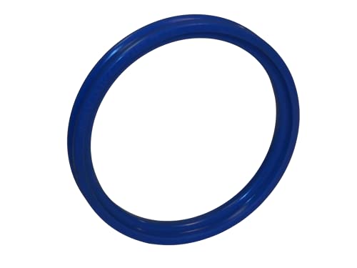 Professional Dog Fetch Toy for Medium & Large Breeds - Rolling Fetching Tire & Chase Ring for Outdoor Training & Water Retrieval Play - Helps Improve Agility, Balance, Speed - 10x1.5… - color: Blue