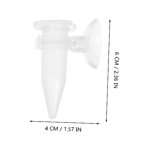 POPETPOP 5pcs Mini Shrimp Hatchery Feeder Cup Design for Observation Aquarium Shrimp Feeding for Freshwater and Tanks