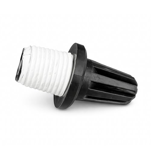 Fleck OEM 62116 Air Check Assembly for 2510 AIO Valves – Brine Line Check Valve Replacement, Plastic Air/Brine Control Component for Water Softener Systems