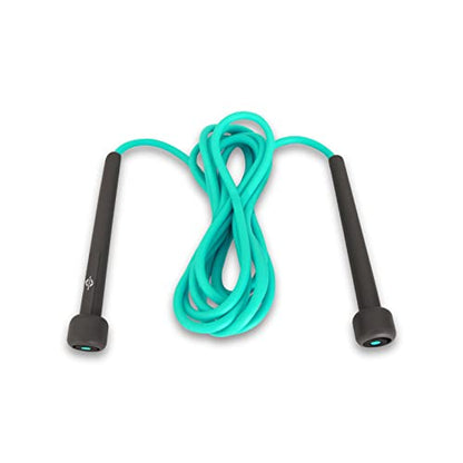 NIVIA Skipping Rope for Weight Loss & Cardio | Adjustable Jump Rope for Home Workout, Gym, Boxing & CrossFit | Smooth Rotation, Anti-Slip Handles - color: Green