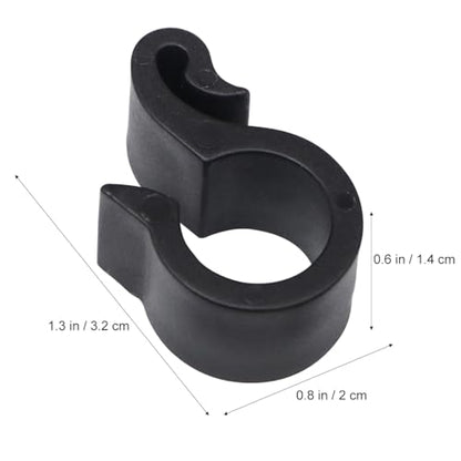 50pcs Irrigation Tubing Clips Wire Cable Clamps Adjustable Stand S Hook Cord Holder Fuel Line Clamps Wire Cord Clips Adjustable Hose Clamp Hose Clips Water Buckle Fruit Tree