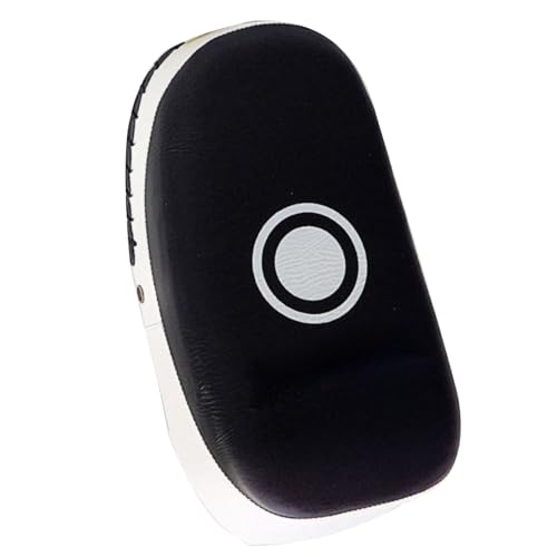 Rengue Boxing Strike Pad, Boxing Pads Kick Punch Training, Multifunction Protective Target for Muay Thai and Kickboxing Enthusiasts Strike Pad, High Density Sponge for Nan - color: White Stripe