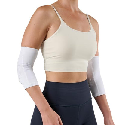 McDavid HEX Viz Knee / Elbow Pad Pair White/Grey XS - color: NEW White, size: X-Small