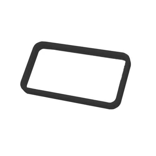 Fish Feeding Portals for Betta & Aquariums | Floating Food Rings & Breathing Windows (Rectangle) (Black, Medium) - color: Black, size: Medium