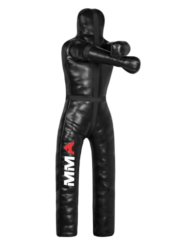 Grappling Dummy for Adult BJJ Judo Wrestling Standing Position Brazilian JIU Jitsu MMA Sparring Self Defense Training Vinyl Dummy – UNFILLED - size: 6-FT
