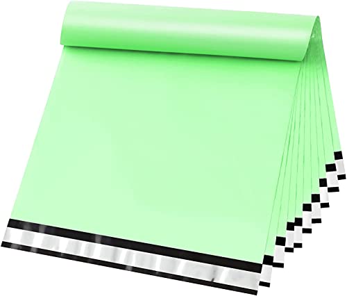 Poly Mailers 24x24 Inch 50pcs Shipping Bags Mint Green Shipping Envelopes Self Seal Mailers Bags Waterproof and Tear-Proof Packaging Bags - color: Mint Green, size: 24x24