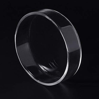 Ornamental Fish Feeding Bowl Clear Snacks Candy Nut Storage Dish for Watching Eating Snack Storage Dish