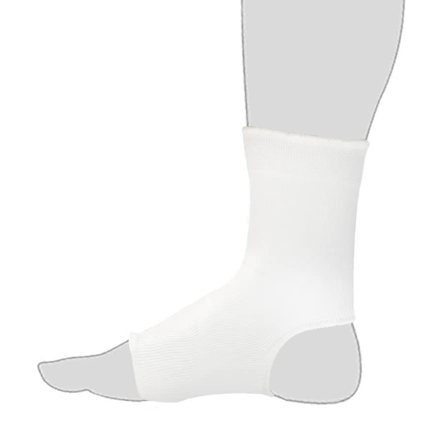 Sustain Ankle Supports, Open Heel, White, S - color: White, size: Small