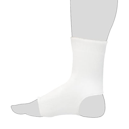 Sustain Ankle Supports, Open Heel, White, L - color: White, size: Large